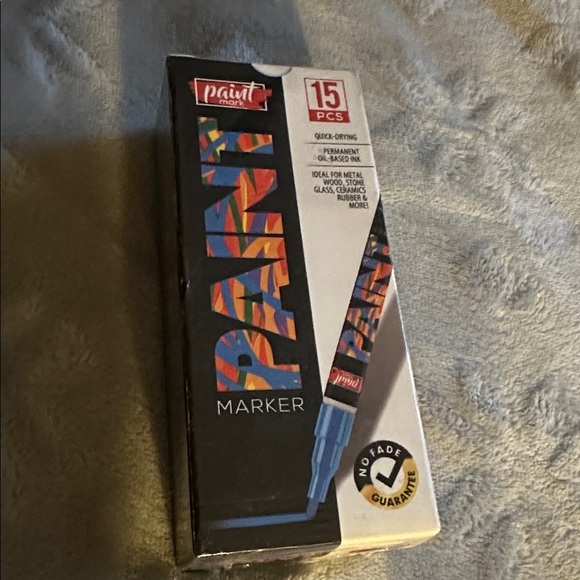 PaintMark Quick Dry Paint Pens-Write On Anything Oil Based Paint Markers 15 pk - Picture 9 of 9